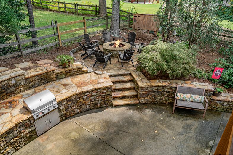 11 Fire Pit Ideas From North Georgia Backyards 11