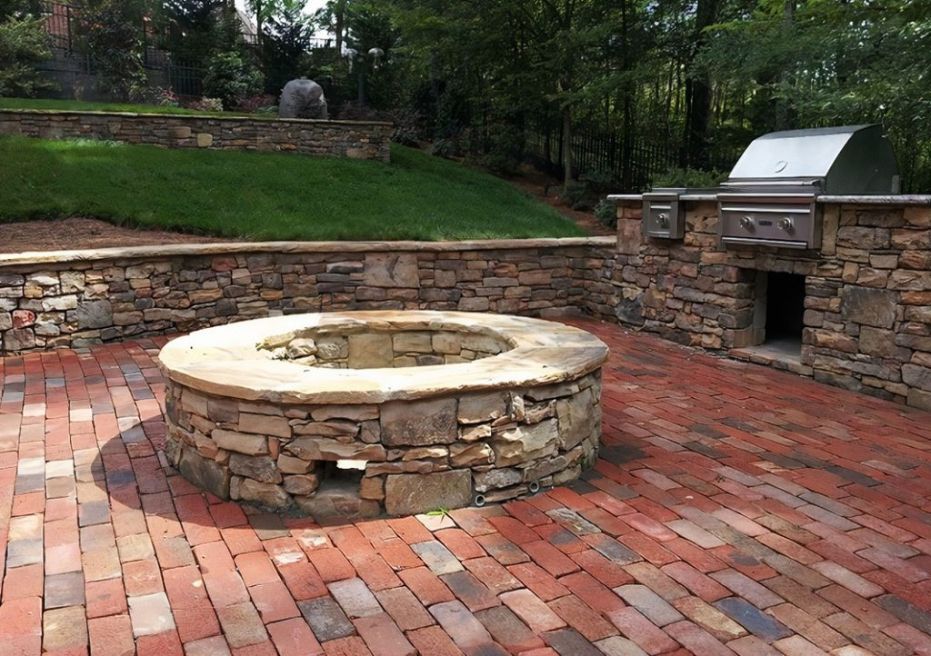 11 Fire Pit Ideas From North Georgia Backyards 5